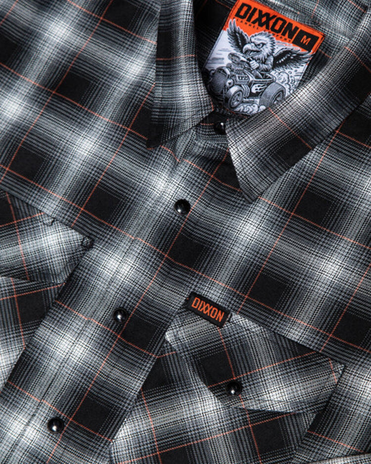 Dixxon Dixxon Horsepower Flannel | Black / Brown