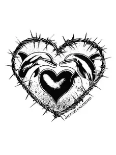 Jacuzzi Dolphin Logo Sticker