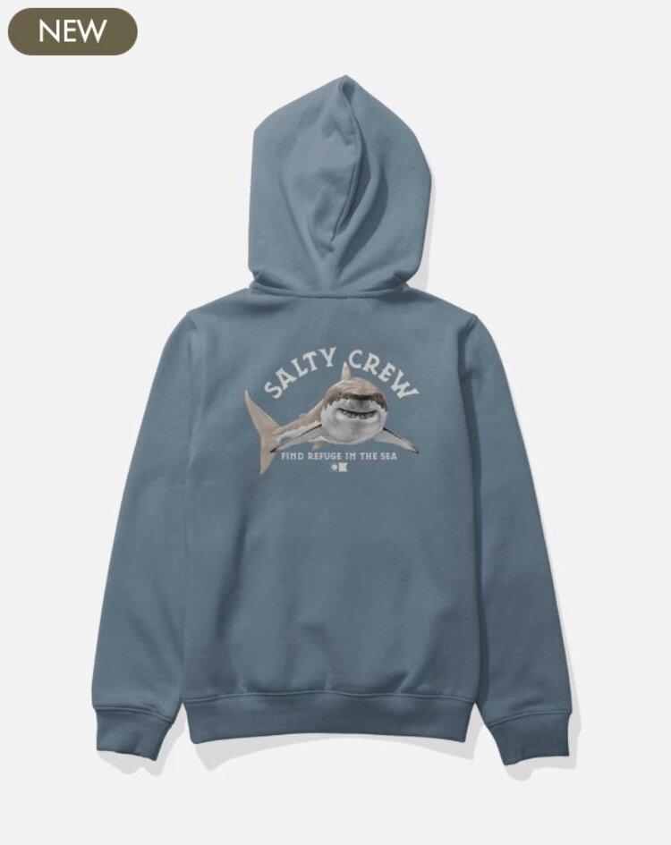 Salty Crew Lurking Boys Fleece | Cast Blue