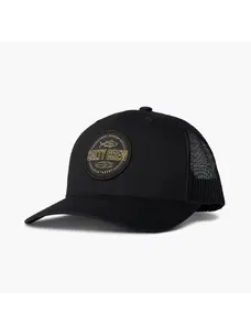 Salty Crew salty crew outlined retro trucker | Black