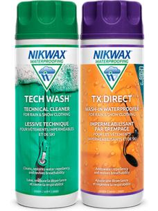 NIKWAX nikwax one liter hardshell duo-pack