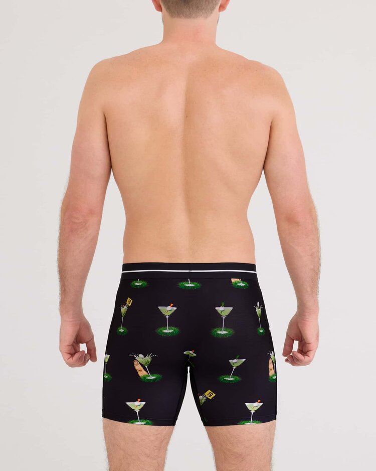 Saxx Volt Breathable Mesh Boxer Brief | My Handicap-Black