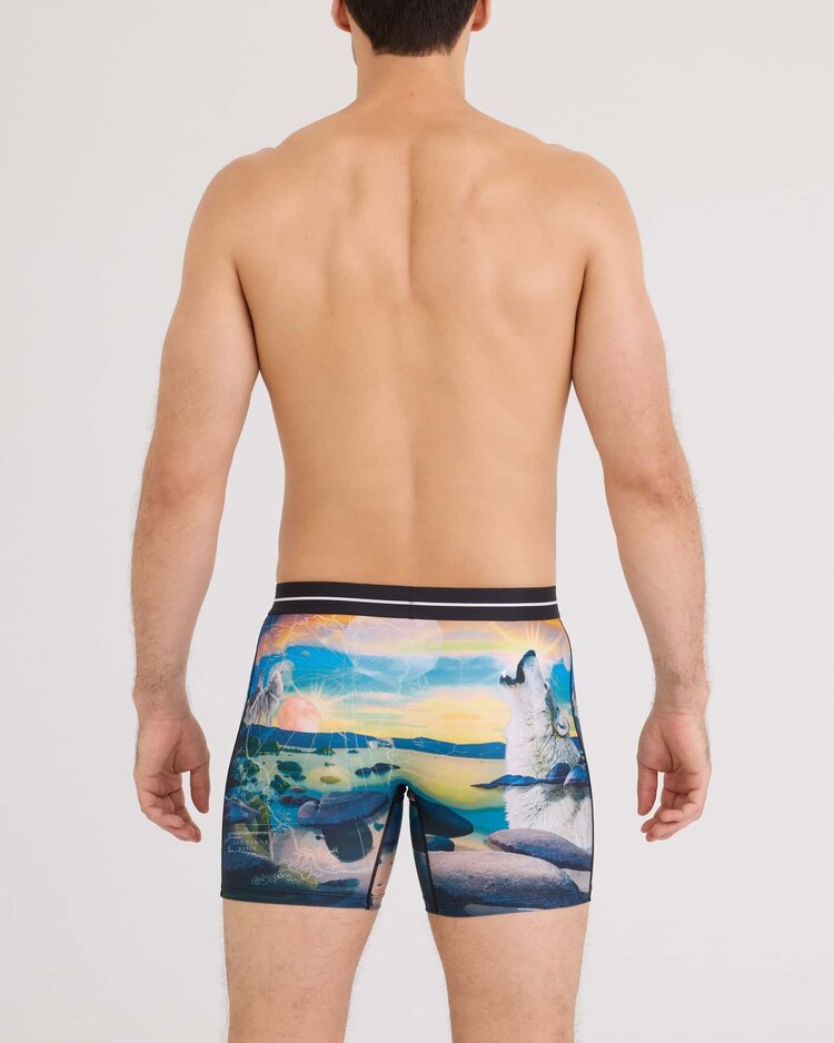 Saxx Volt Breathable Mesh Boxer Brief | I Dream Of Tahoe-Multi