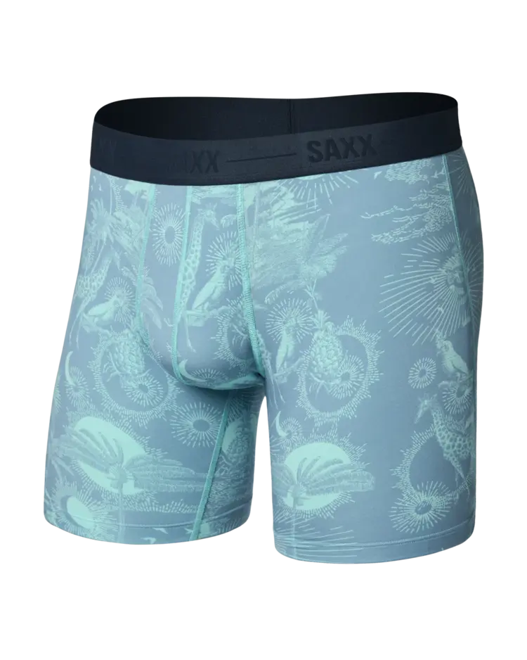Saxx Smooth Luxe Micro Modal Boxer Brief | Exotica-Ashley Blue