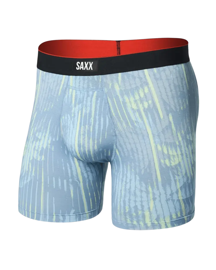 Saxx Multi-Sport Mesh Boxer Brief Fly | Palm Screen-Faded Denim