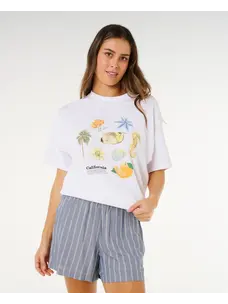 Rip Curl Rip Curl Beach Days Pinstripe Short | Dusty Blue