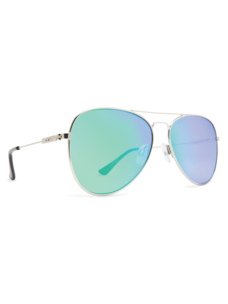 Dot Dash Aerogizmo | Silver Gloss / Green Chrome