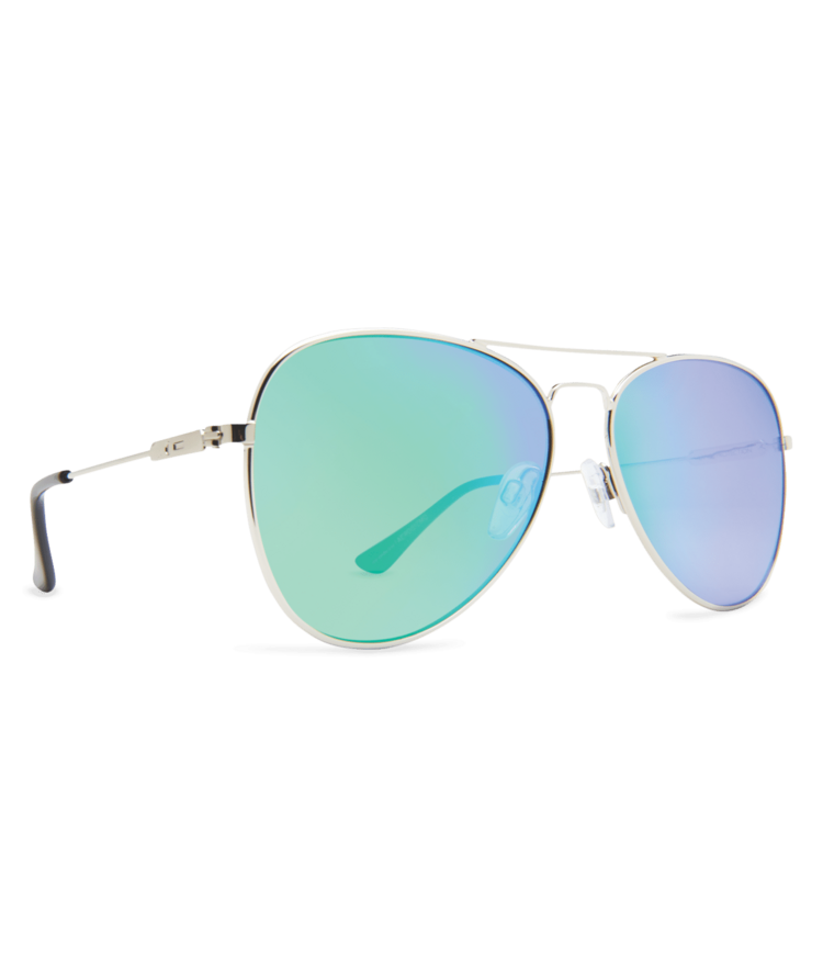 Dot Dash Aerogizmo | Silver Gloss / Green Chrome