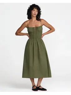 RVCA RVCA Raya Midi Dress | Olive