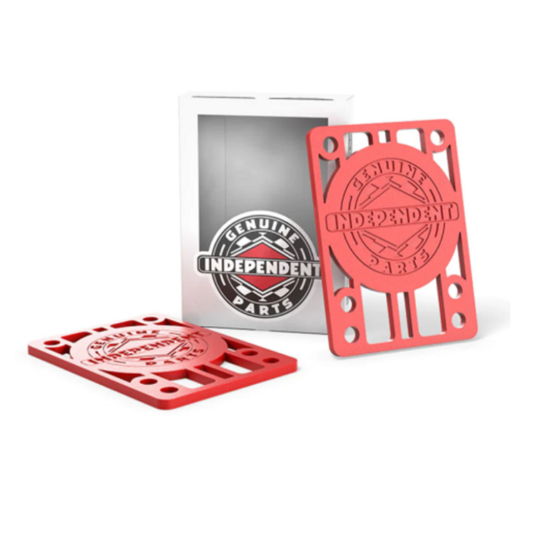 Independent Independent Risers 1/8" | Red