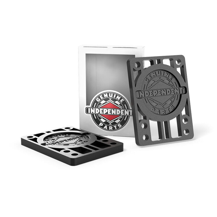 Independent Independent Risers 1/4" | Black