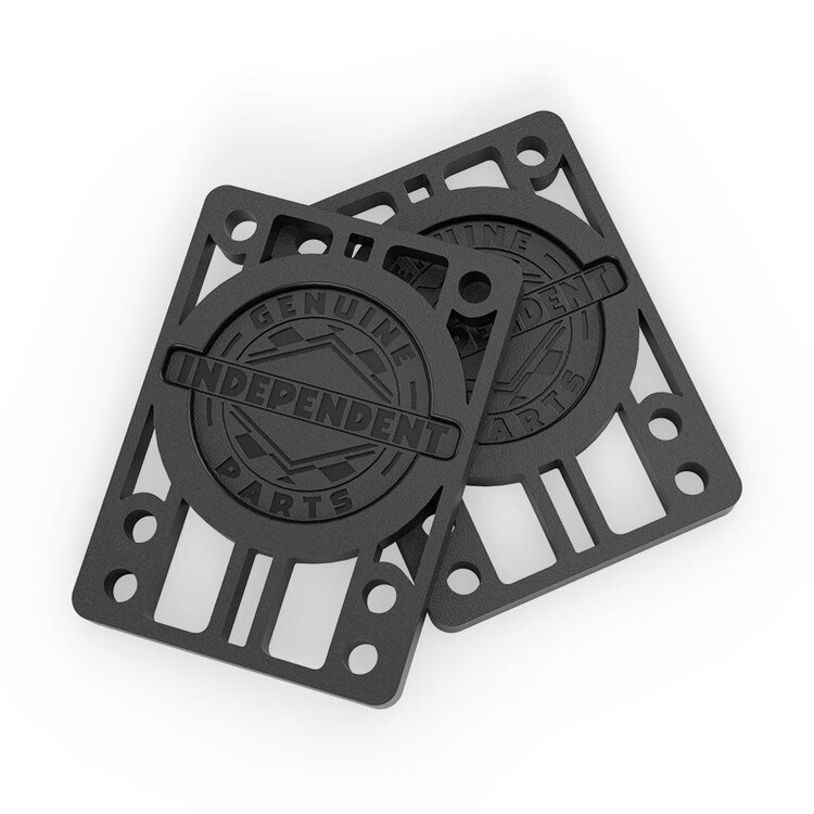 Independent Risers 1/4" | Black