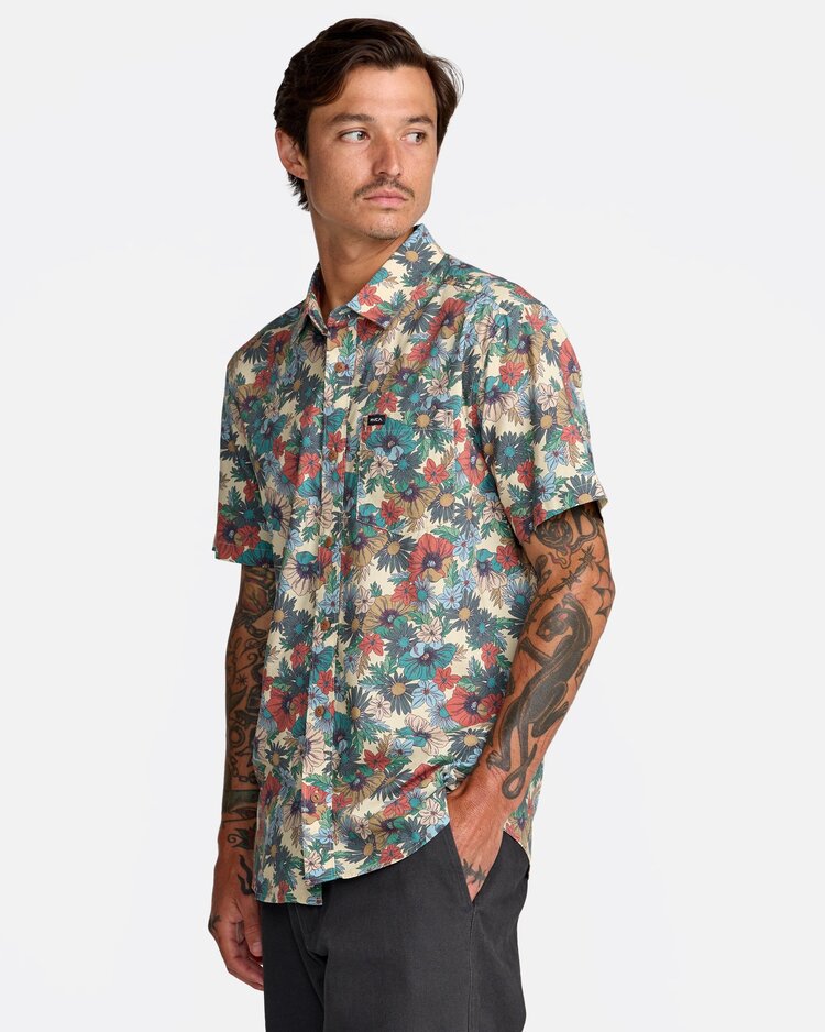 RVCA Botanical Short Sleeve | Ceramic