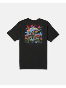 RVCA RVCA Welcome To Rvca Tee | Pirate Black