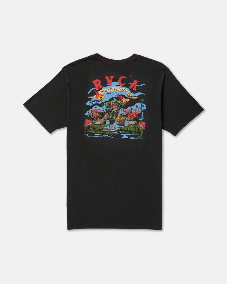RVCA RVCA Welcome To Rvca Tee | Pirate Black