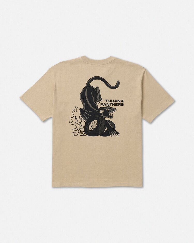 RVCA Burner Short Sleeve Tee | Khaki