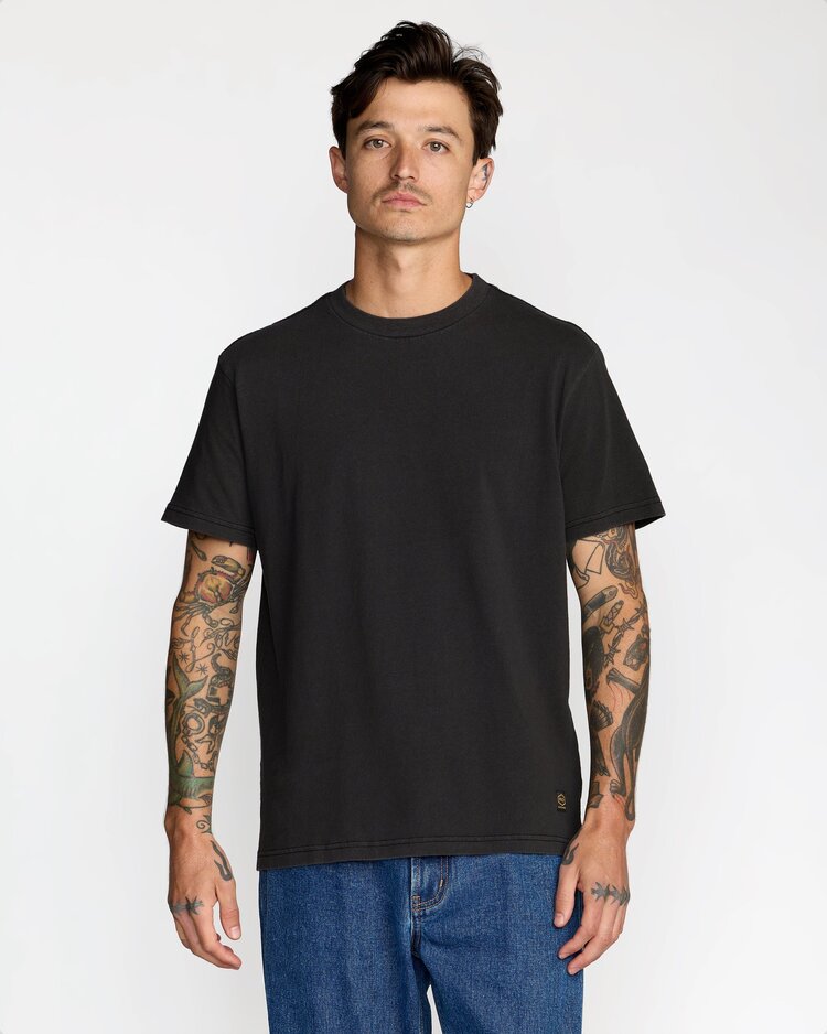 RVCA RVCA Midweight Label Tee | Black