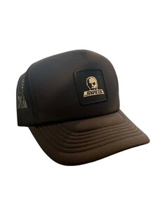 Skull Skates Skull Skates Mesh Trucker Cap Patch | Black