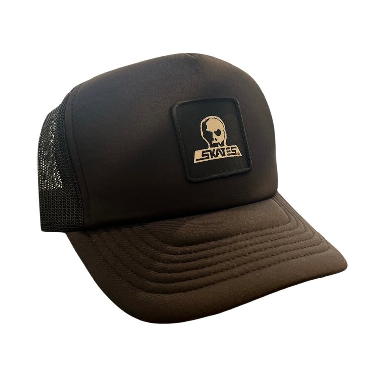Skull Skates Mesh Trucker Cap Patch | Black