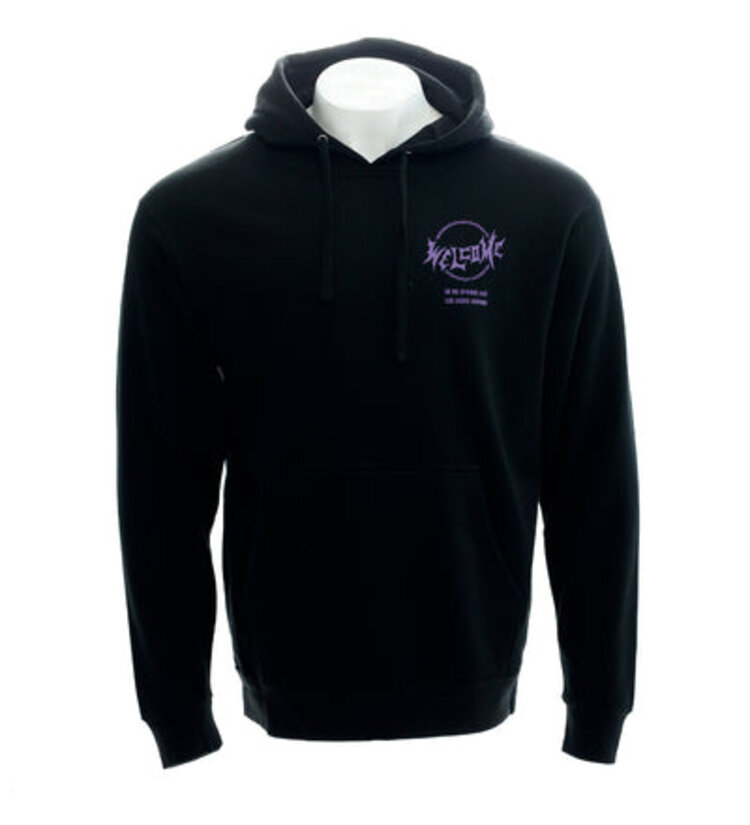 Welcome Welcome Tali Chain Hoodie | Black