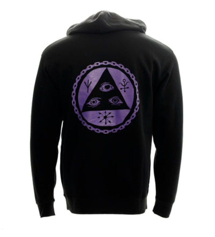 Welcome Welcome Tali Chain Hoodie | Black