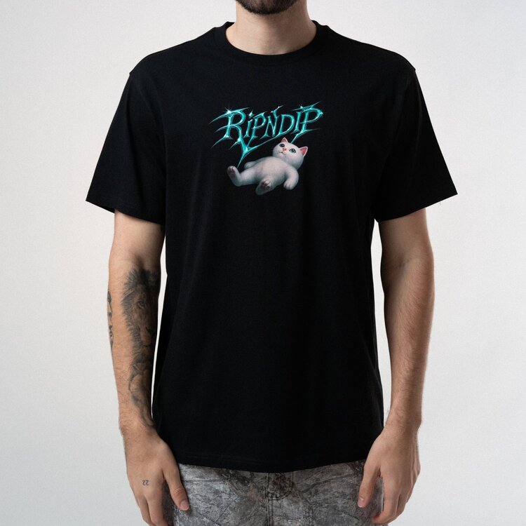 Ripndip T-Shirt Space Vision | Black Wash
