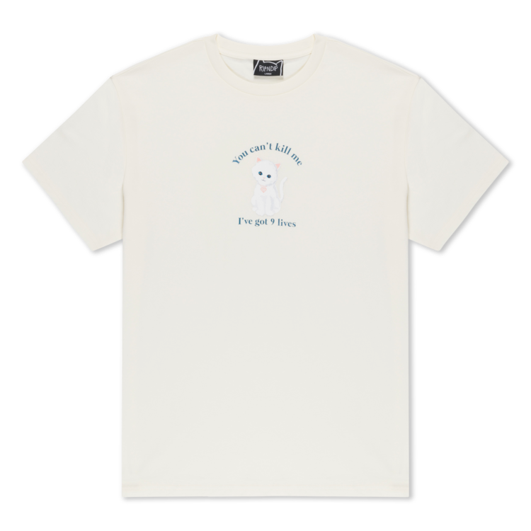 Ripndip T-Shirt 9 Lives | Bone