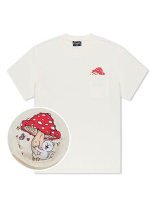 Ripndip Pocket T-Shirt Funny Fungus | Bone