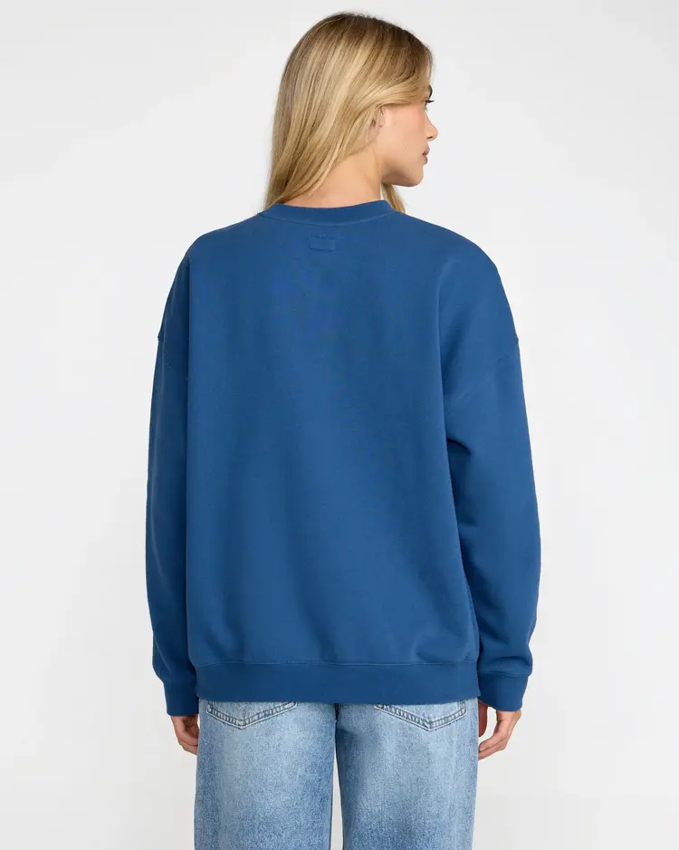 RVCA RVCA Neat Pullover | Ensign Blue