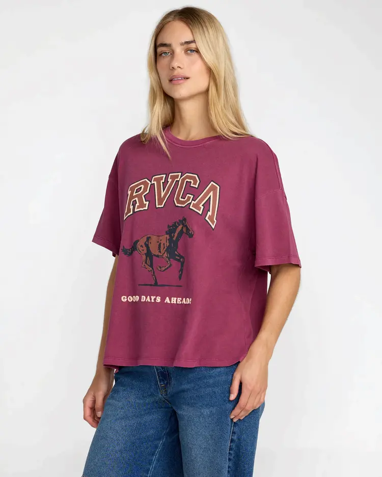 RVCA RVCA Move on Bf Tee | Mulberry