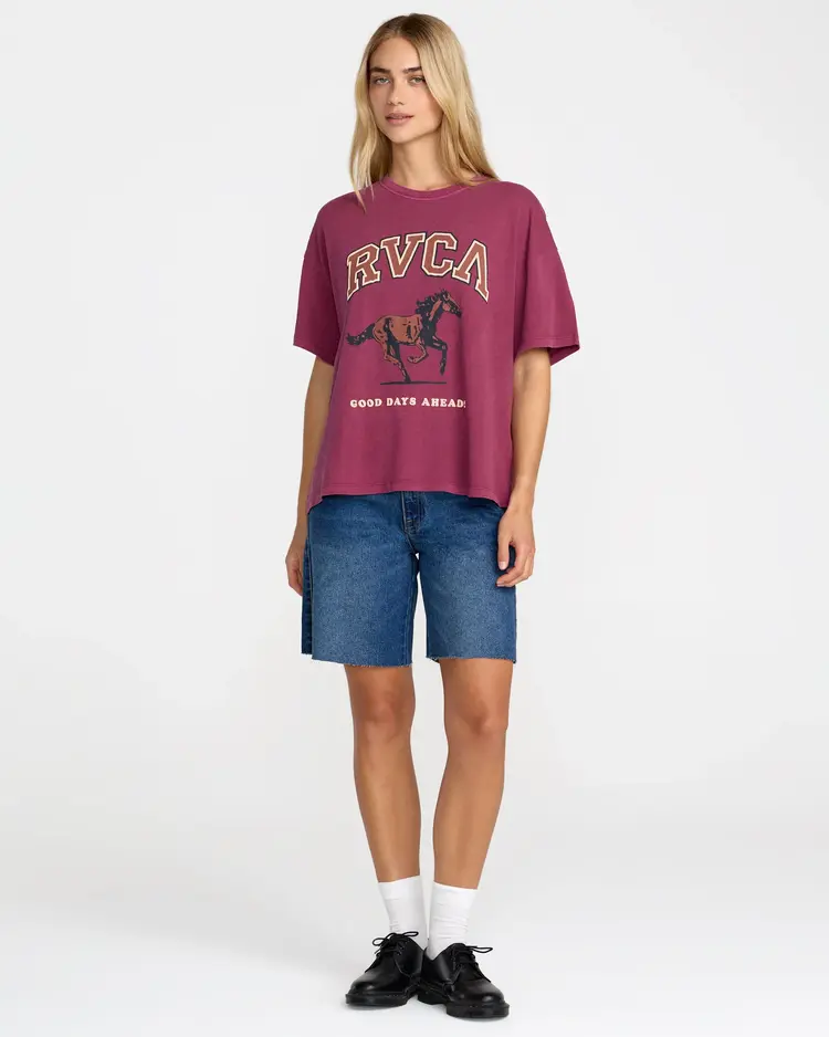 RVCA RVCA Move on Bf Tee | Mulberry