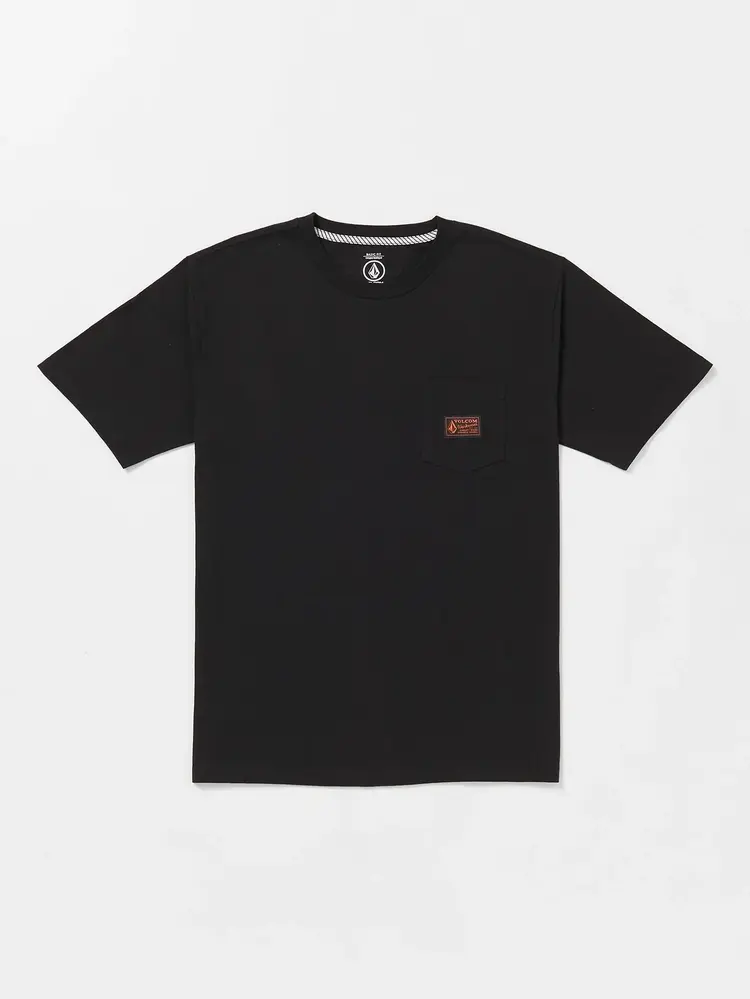 Volcom Volcom Workwear Certifico Short Sleeve Tee | Black
