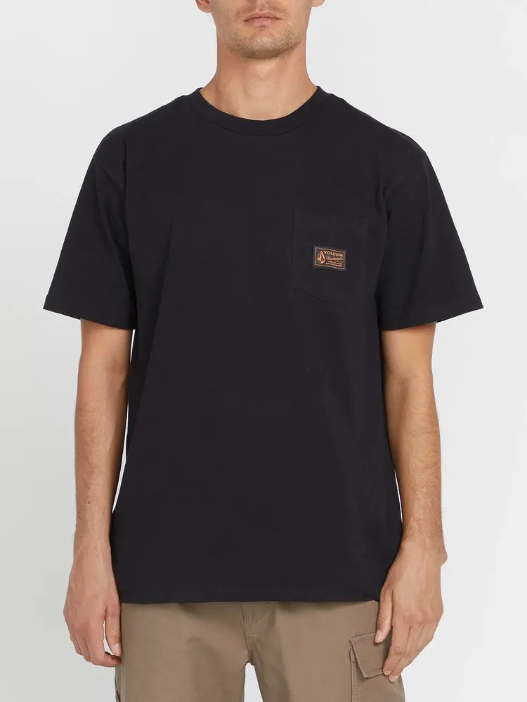 Volcom Volcom Workwear Certifico Short Sleeve Tee | Black