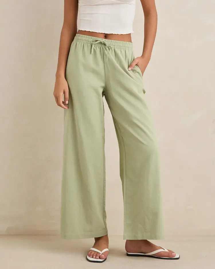 Rhythm Dolly Beach Pant | Palm