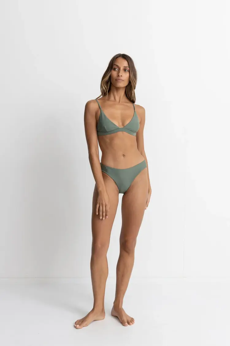 Rhythm Classic Bralette Top | Olive