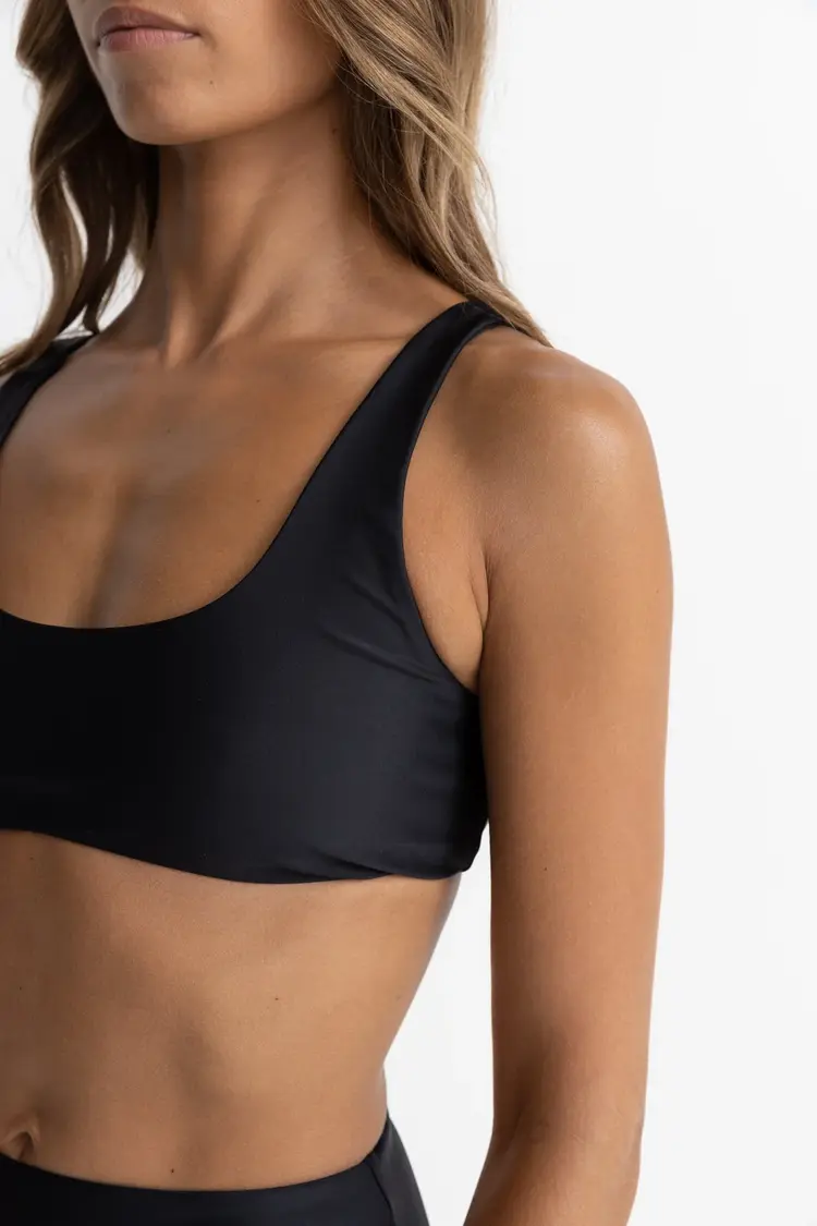 Rhythm Classic Crop Top | Black