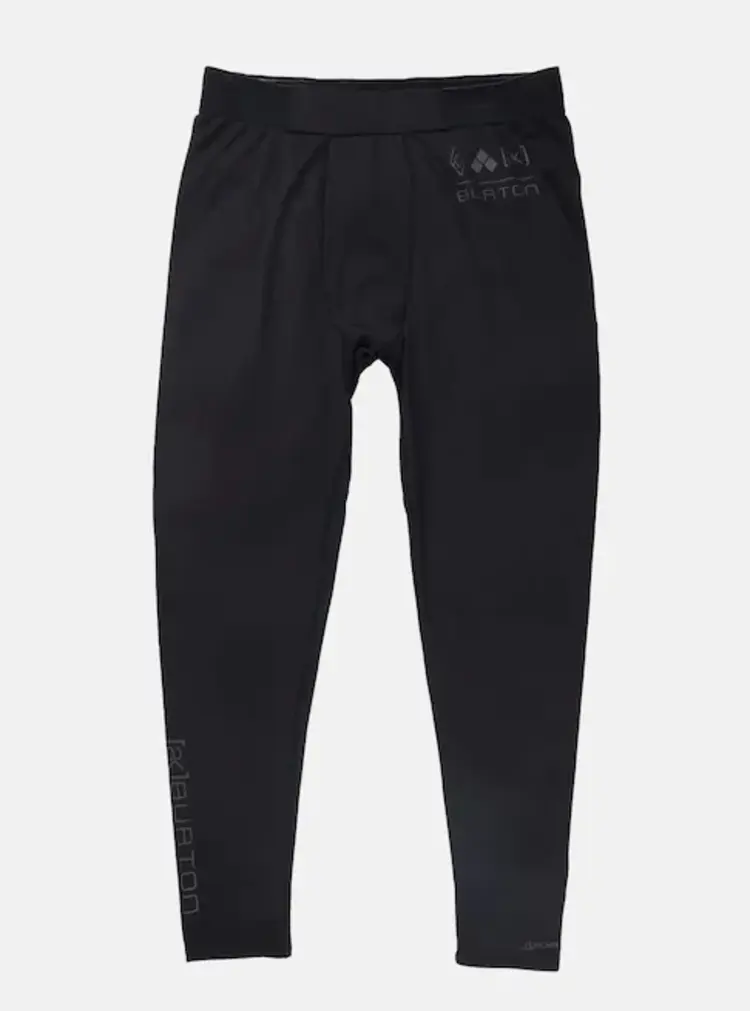 Burton Men's [ak] Helium Power Grid Base Layer Pants | True Black