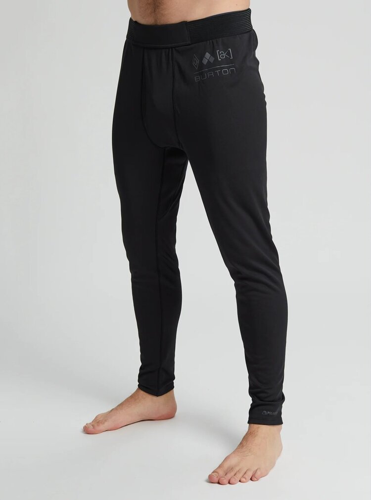 Burton Men's [ak] Helium Power Grid Base Layer Pants | True Black