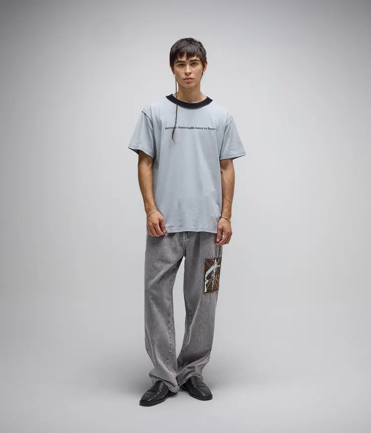 Former Former Burn T-Shirt | Cement