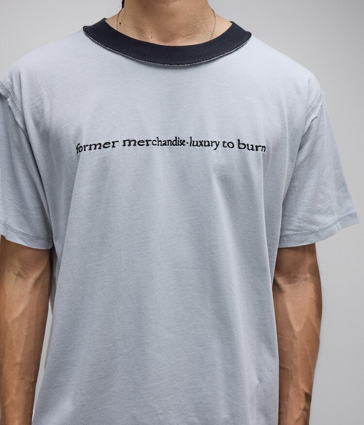 Former Former Burn T-Shirt | Cement