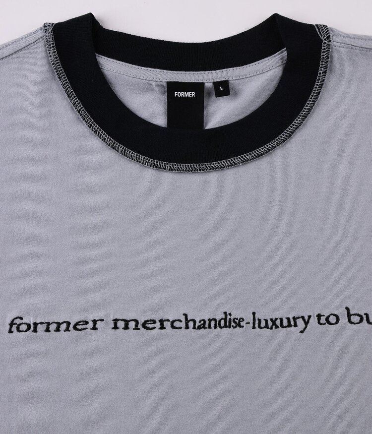 Former Former Burn T-Shirt | Cement