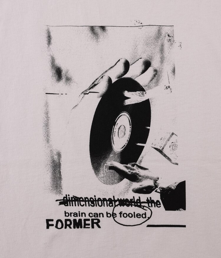 Former Former Cease T-Shirt | Bone