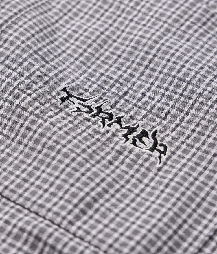 Former Former Vivian Check Ss Shirt | Worn Black