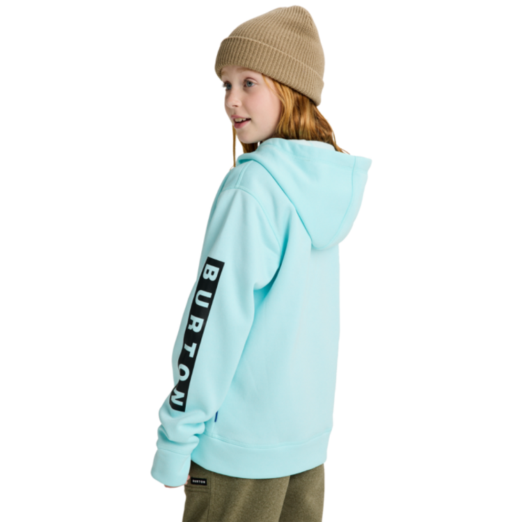 Burton Burton Kids' Oak Full-zip Hoodie | Light Teal Heather