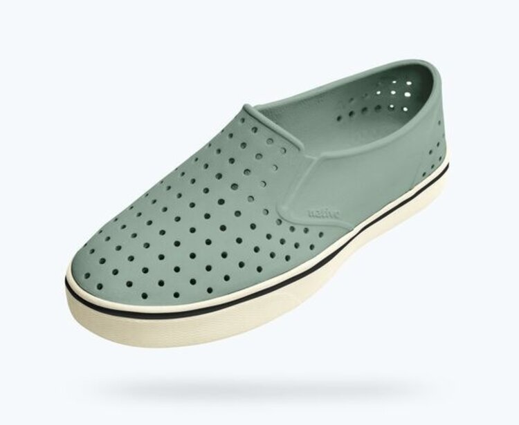 Native Miles Wanderfoam | Relax Green/ Bone White