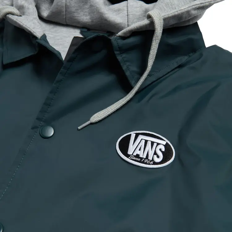 Vans Vans Torrey Hooded Coaches Jacket | Mystic Moss