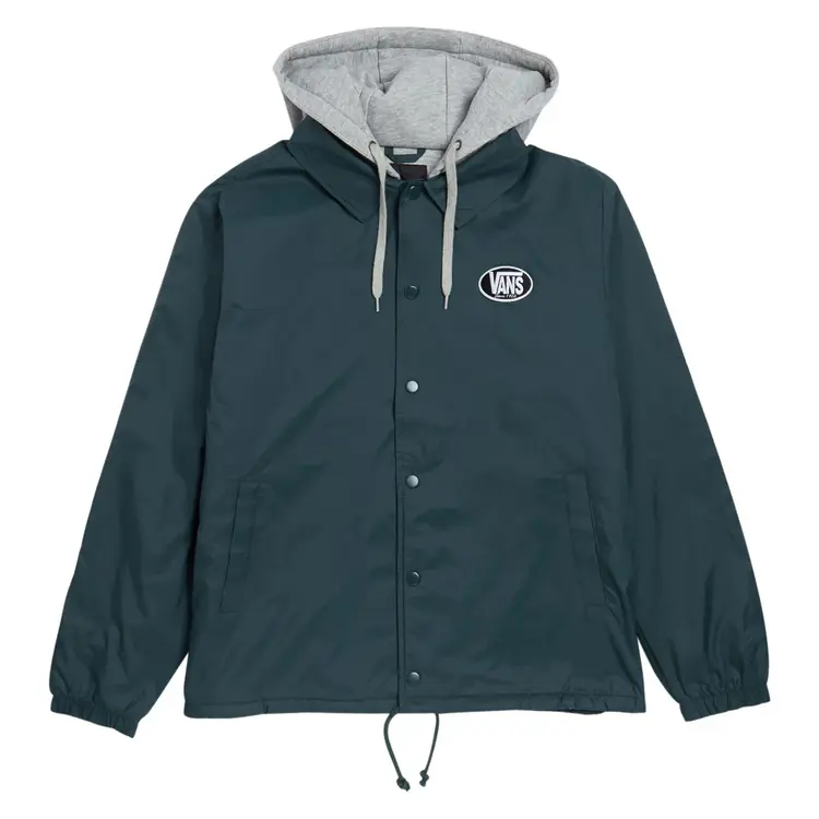Vans Vans Torrey Hooded Coaches Jacket | Mystic Moss