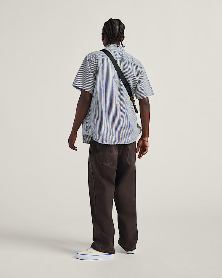 Vans Check-5 Loose Denim Pant | Dark Brown