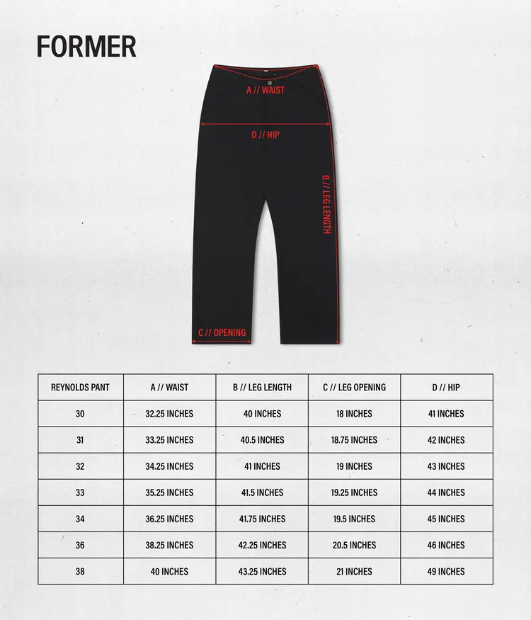 Former Former Reynolds Denim Pant | Washed Black