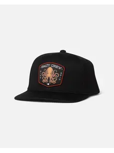 Salty Crew Salty Crew Tako Club Snapback | Black
